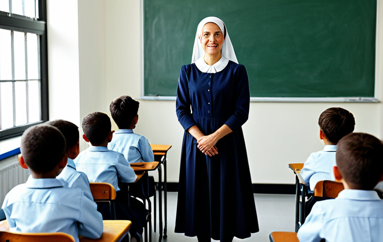 뮤지컬 배우의 감정 일기 작성법 - A kind-looking doctor in a fully clothed lab coat, smiling gently in a clean and bright hospital env...