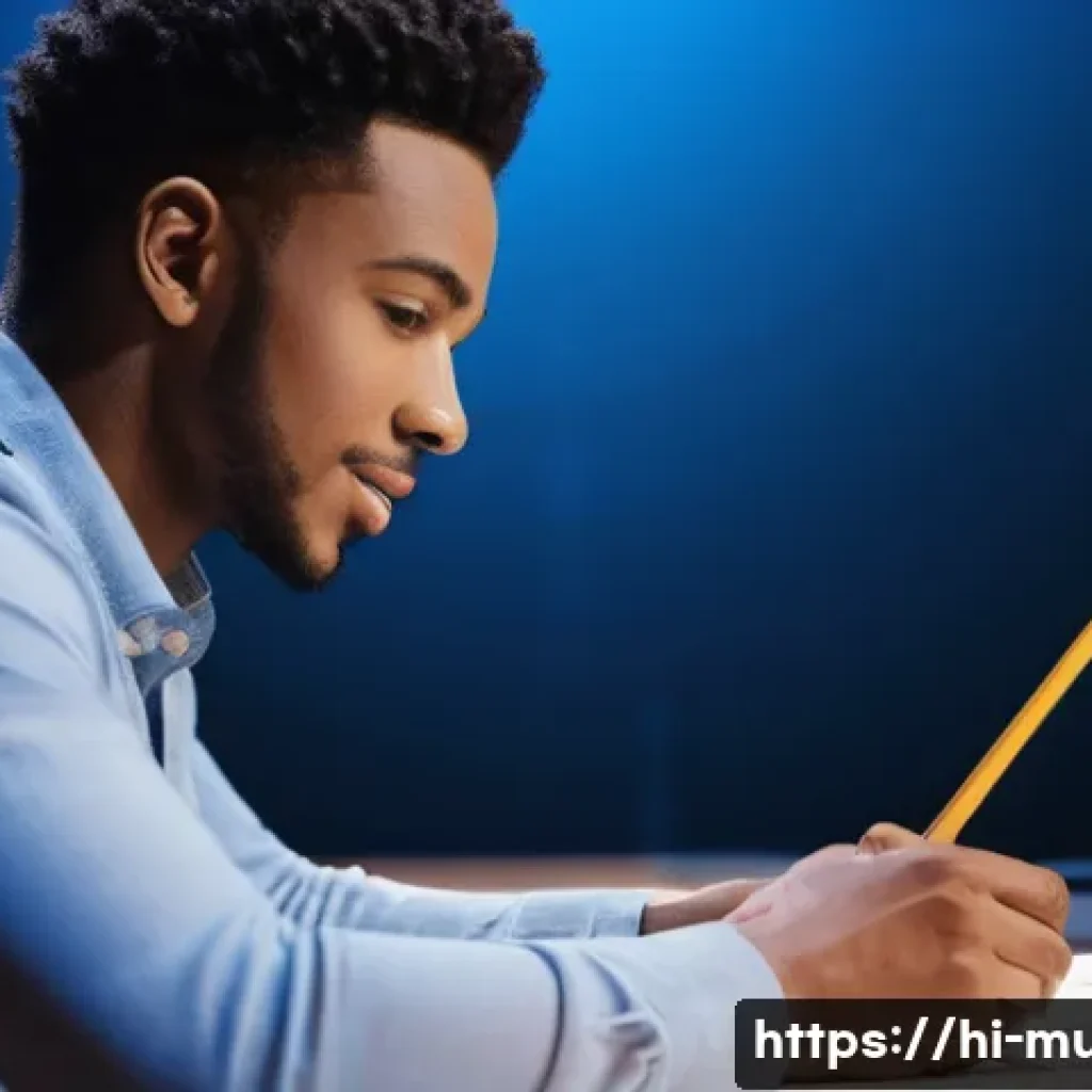 뮤지컬 배우의 스토리 보드 작업법 - **A musical actor immersed in digital storyboarding.**
    "A young adult musical actor, with a thou...