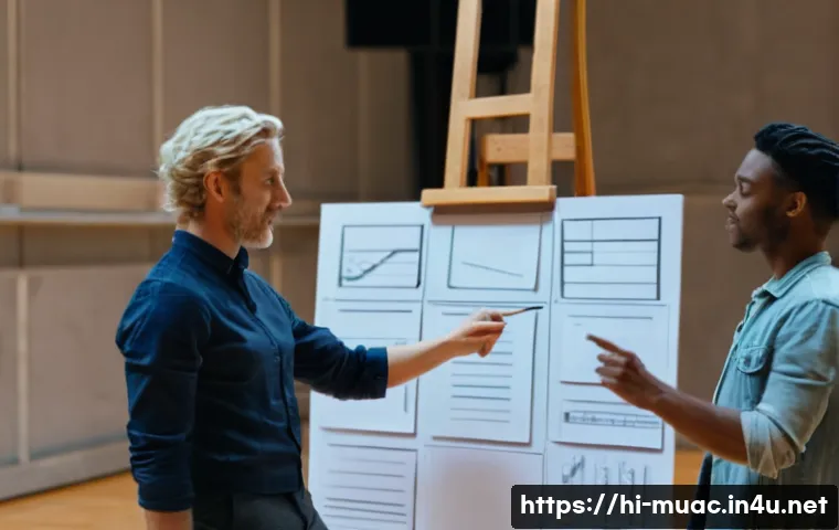 뮤지컬 배우의 스토리 보드 작업법 관련 이미지 1