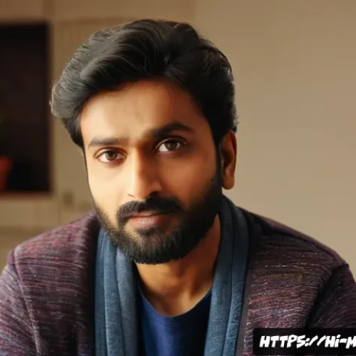 뮤지컬 배우 실기시험 준비 팁 - A versatile Indian actor practicing different emotional expressions and character roles in a cozy ho...